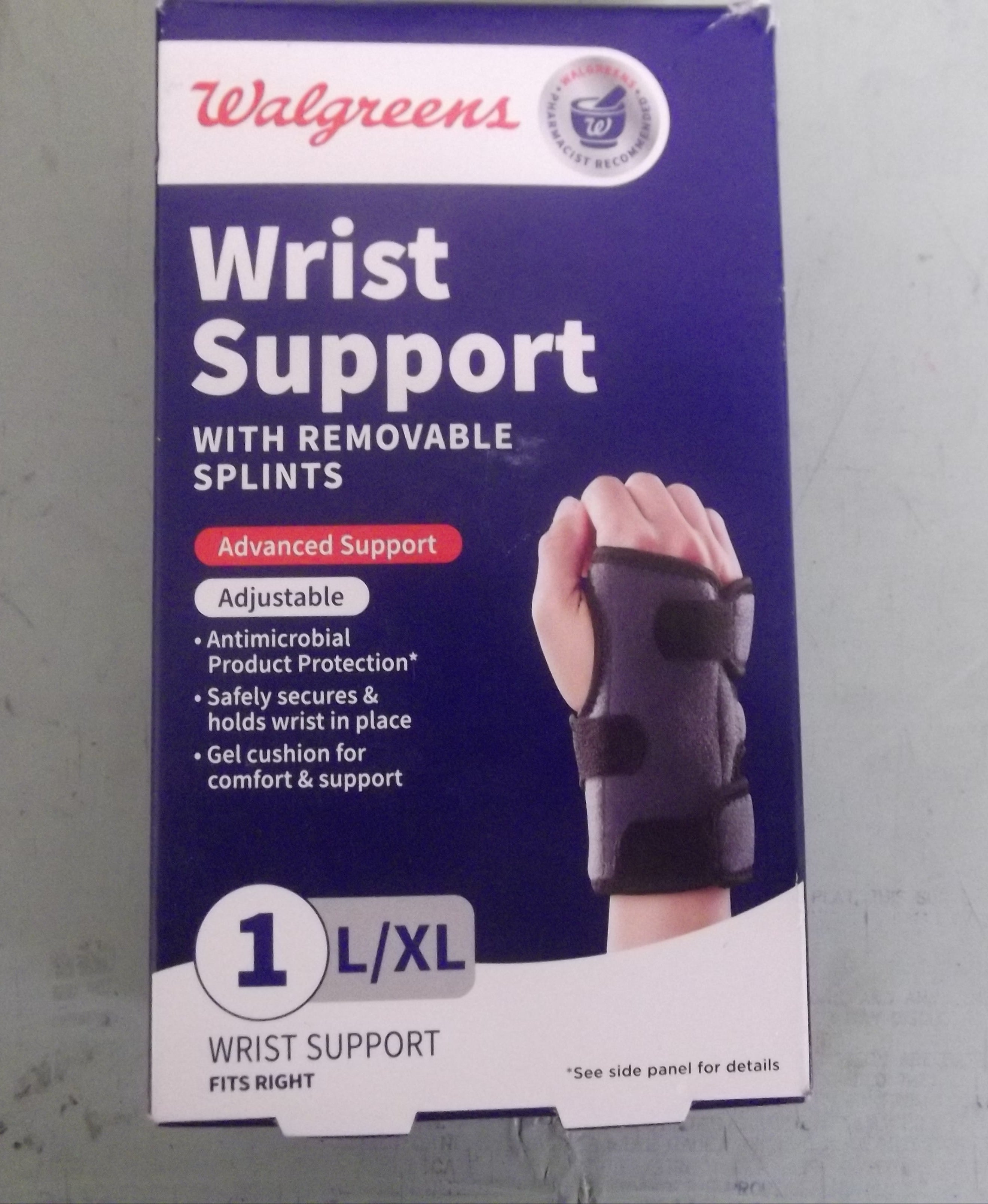 Walgreens Wrist Support Right Large/XL