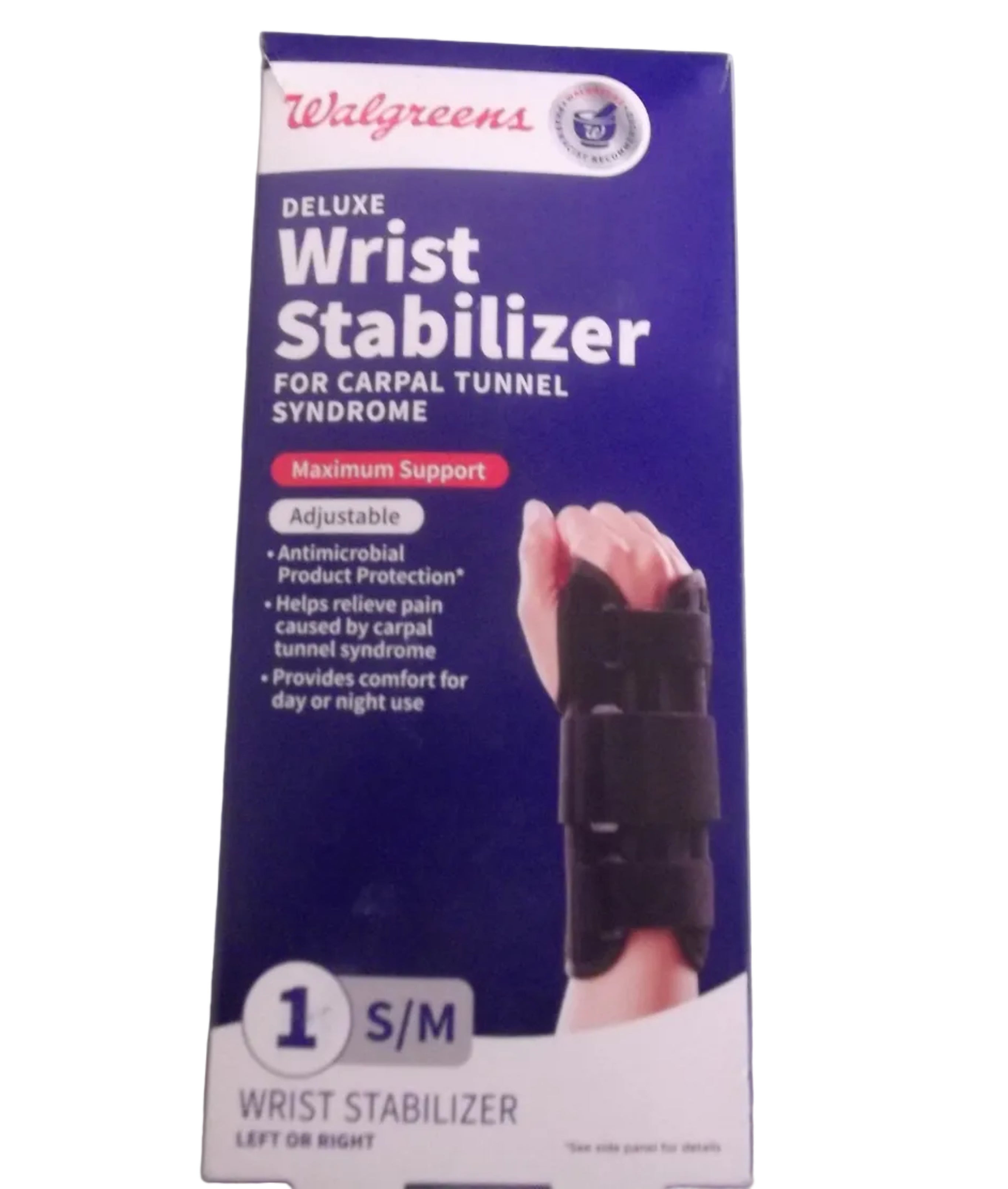 Walgreens Deluxe Wrist Stabilizer Small/Medium 