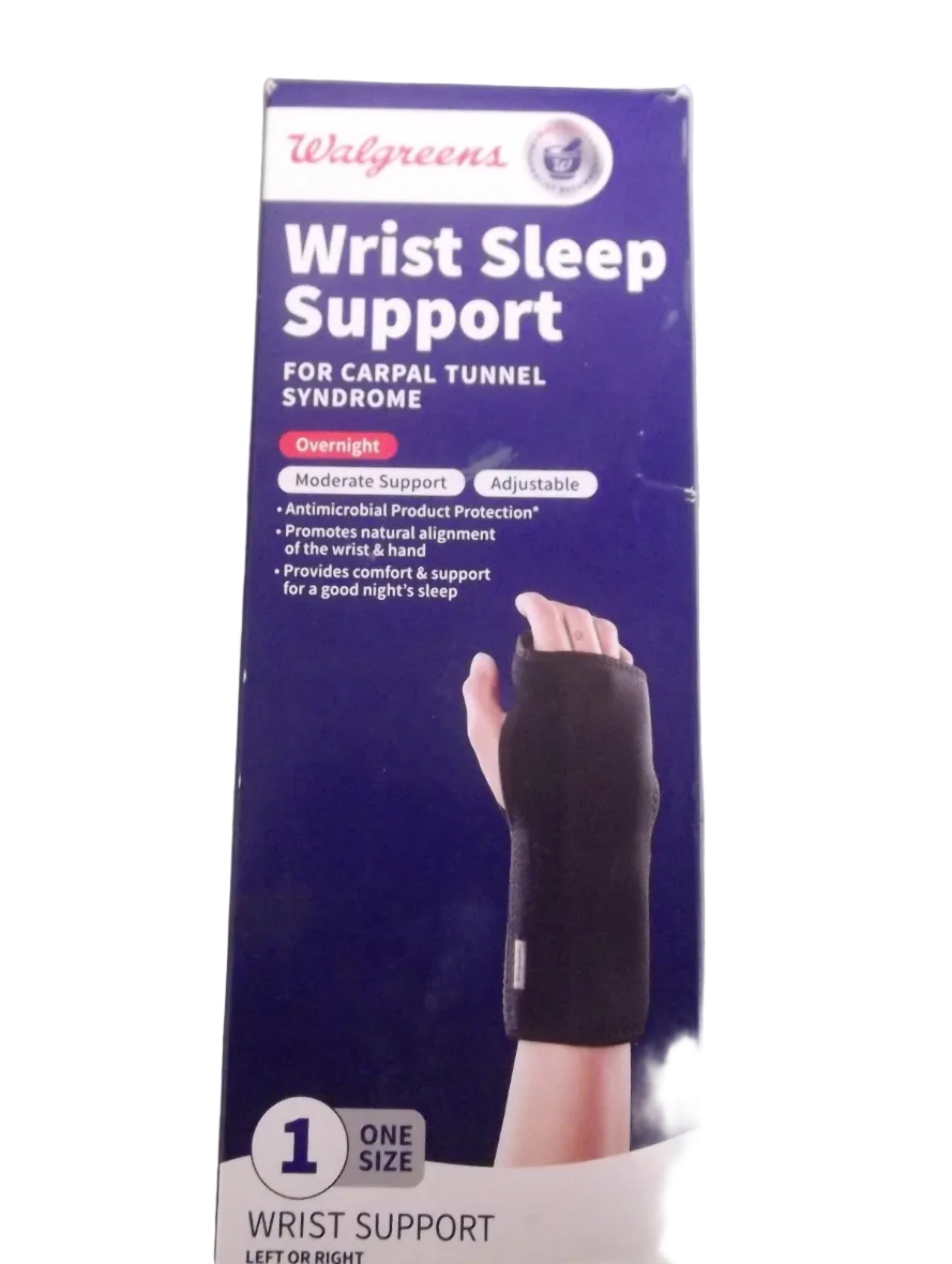 Walgreen Wrist Sleep Support One Size