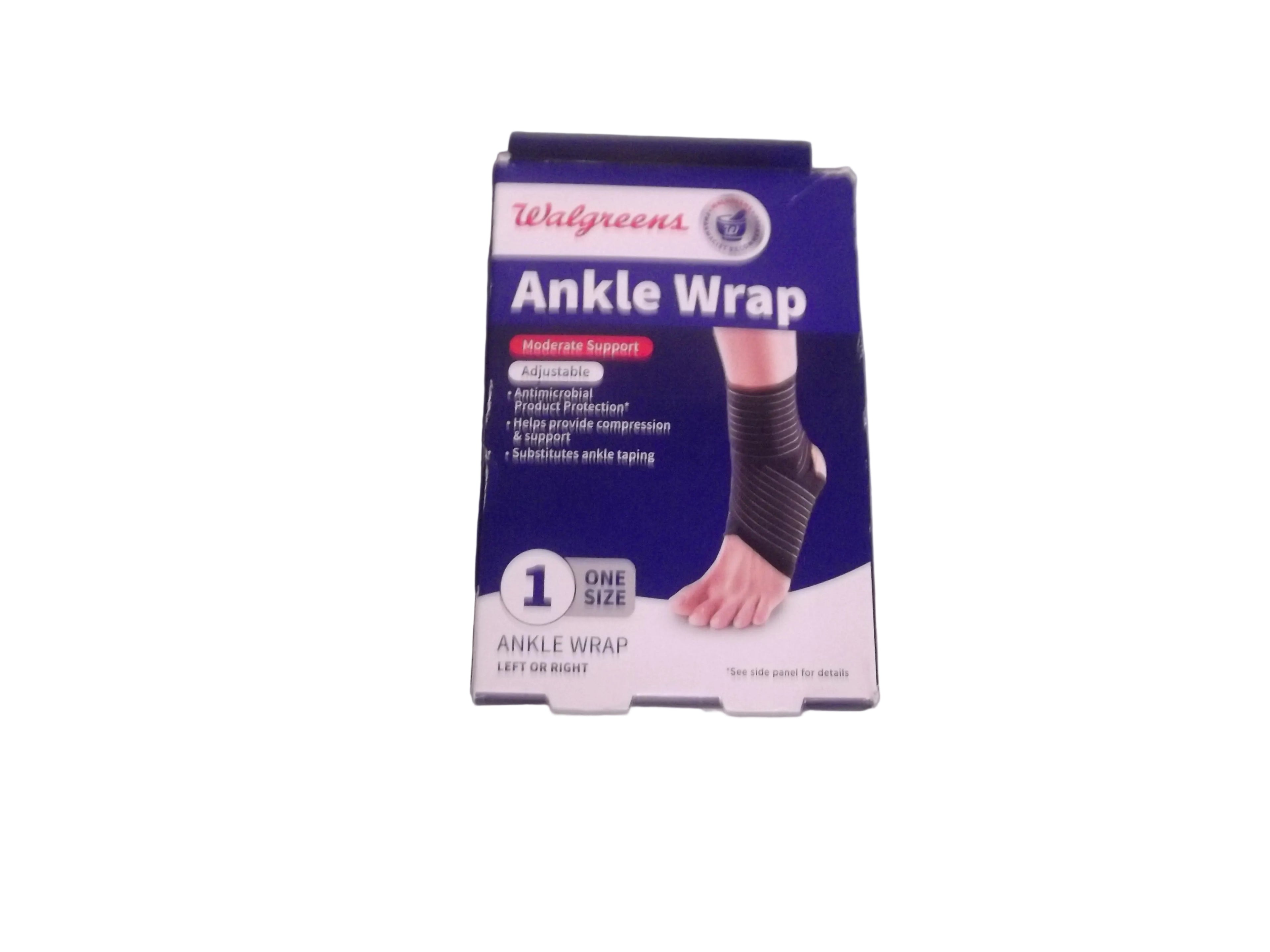 Walgreens Ankle Wrap Moderate Support One Size