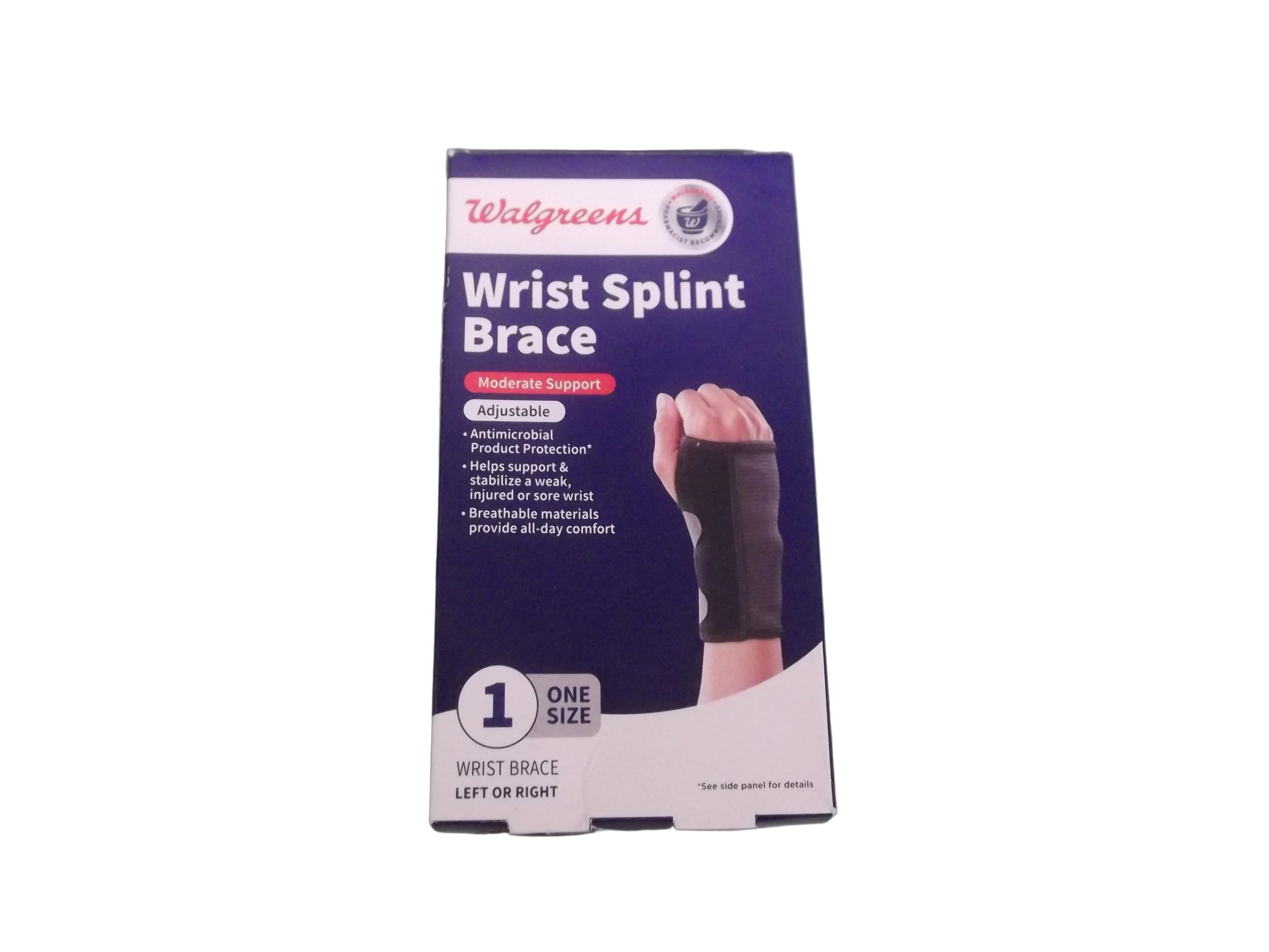 Walgreens Wrist Splint Brace One Size