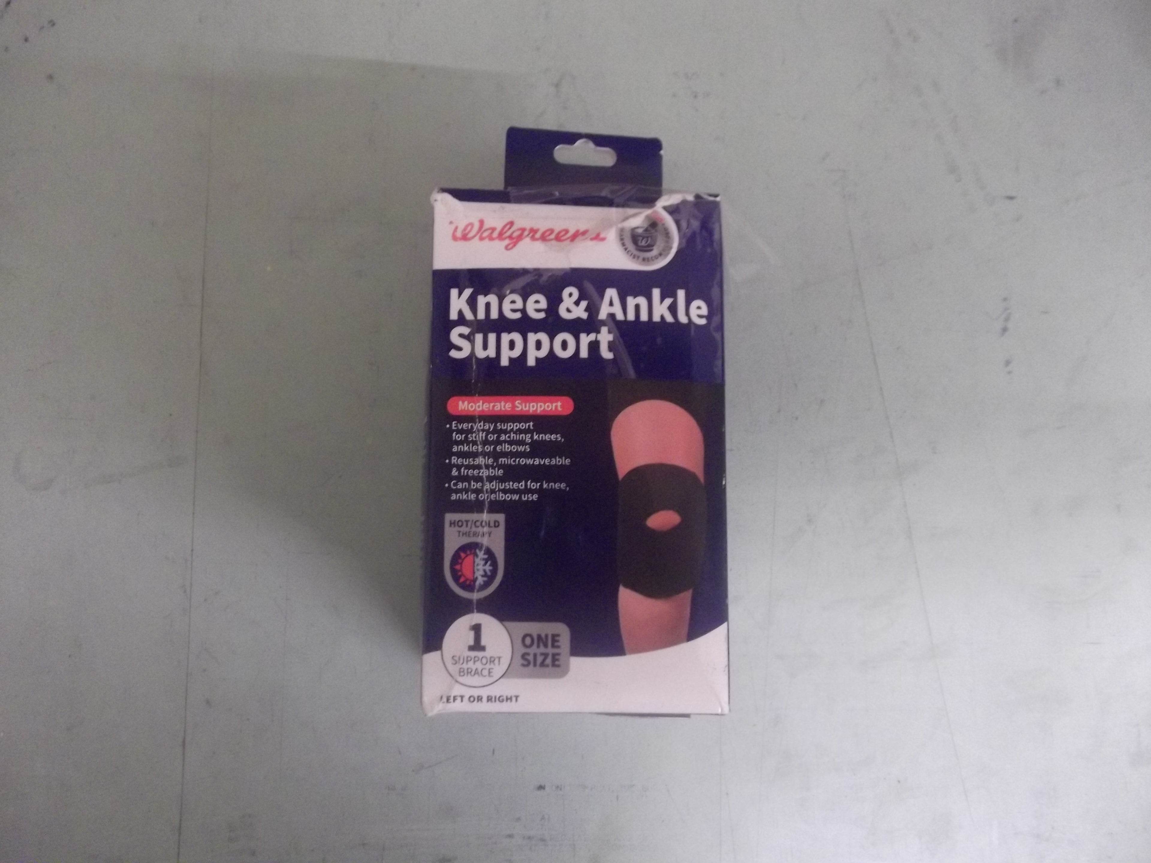Walgreens Hot/Cold Knee & Ankle Support One Size