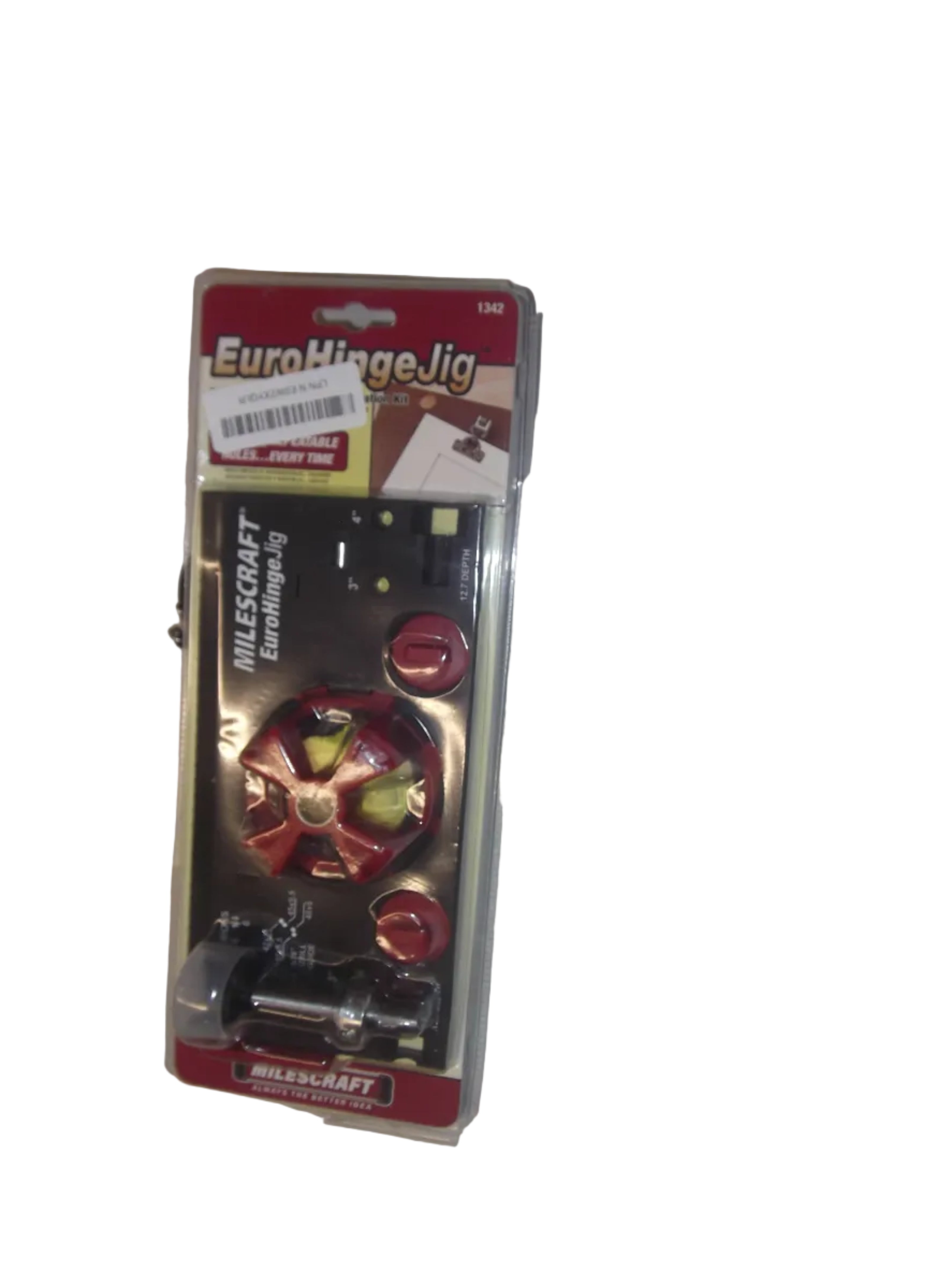 Milescraft 1342 Euro Hinge Jig – Concealed Hinge Jig Drilling Guide Drill Guide